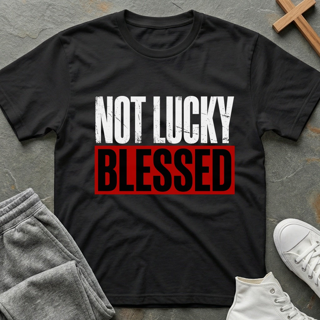 Not Lucky T-Shirt - Black