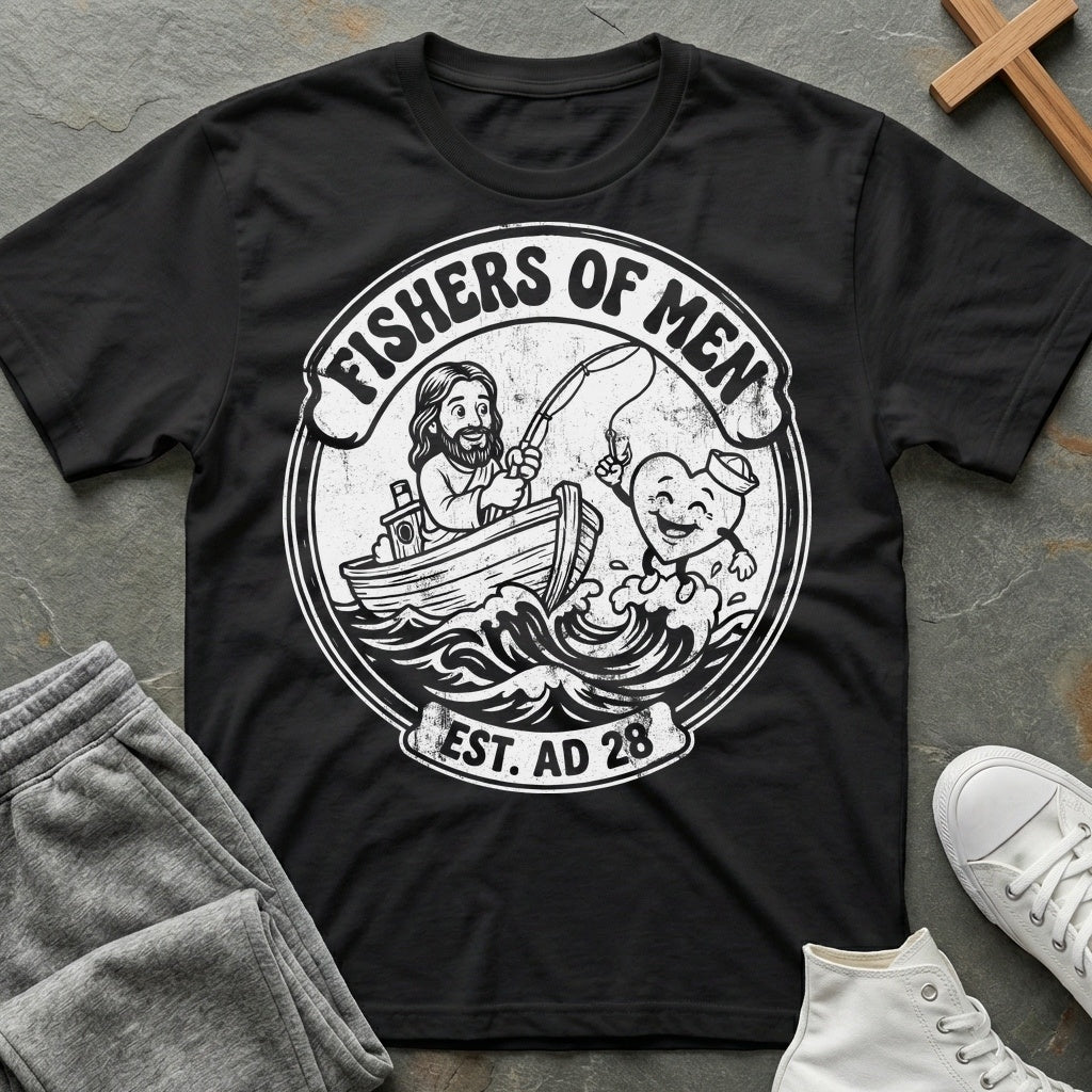Fishers of Men T-Shirt - Black