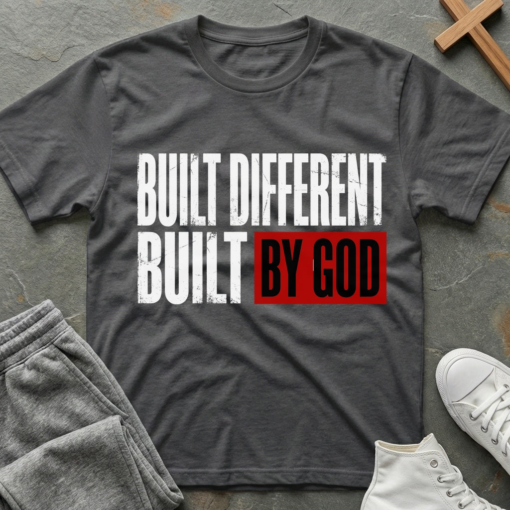 Built Different T-Shirt - Dark Heather