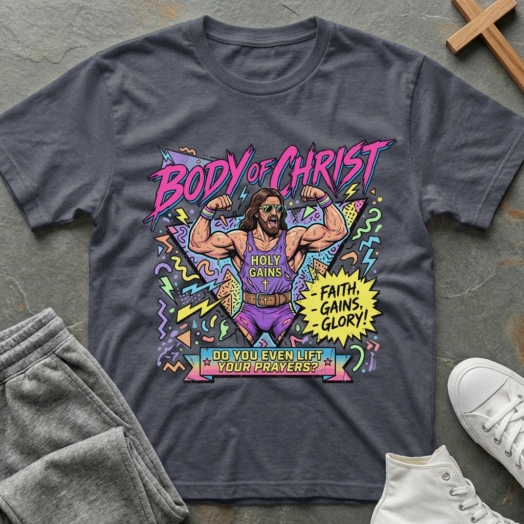 Body of Christ T-Shirt - Heather Navy