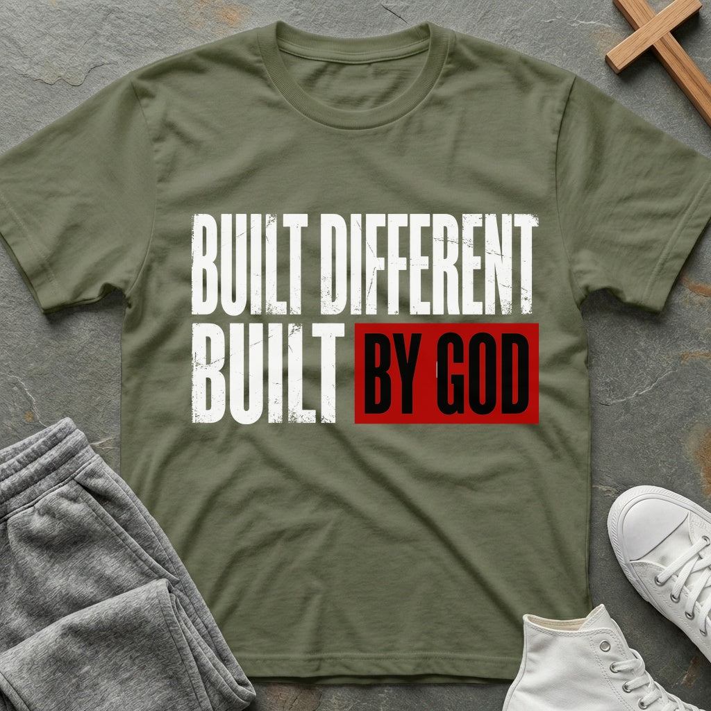 Built Different T-Shirt - Military Green