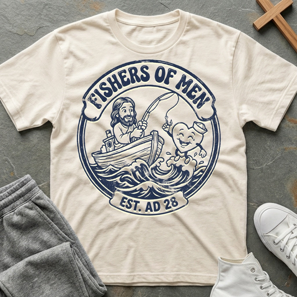 Fishers of Men T-Shirt - Natural