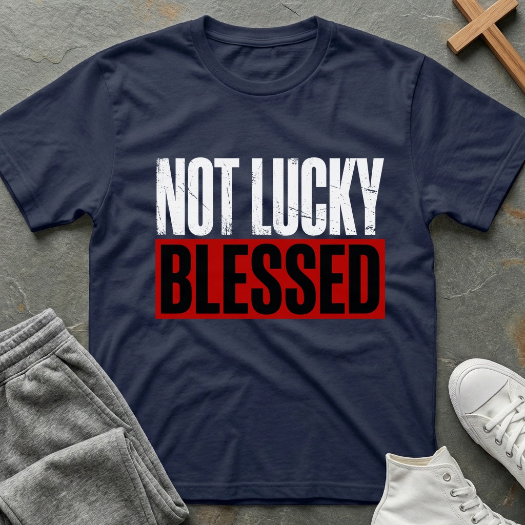 Not Lucky T-Shirt - Navy