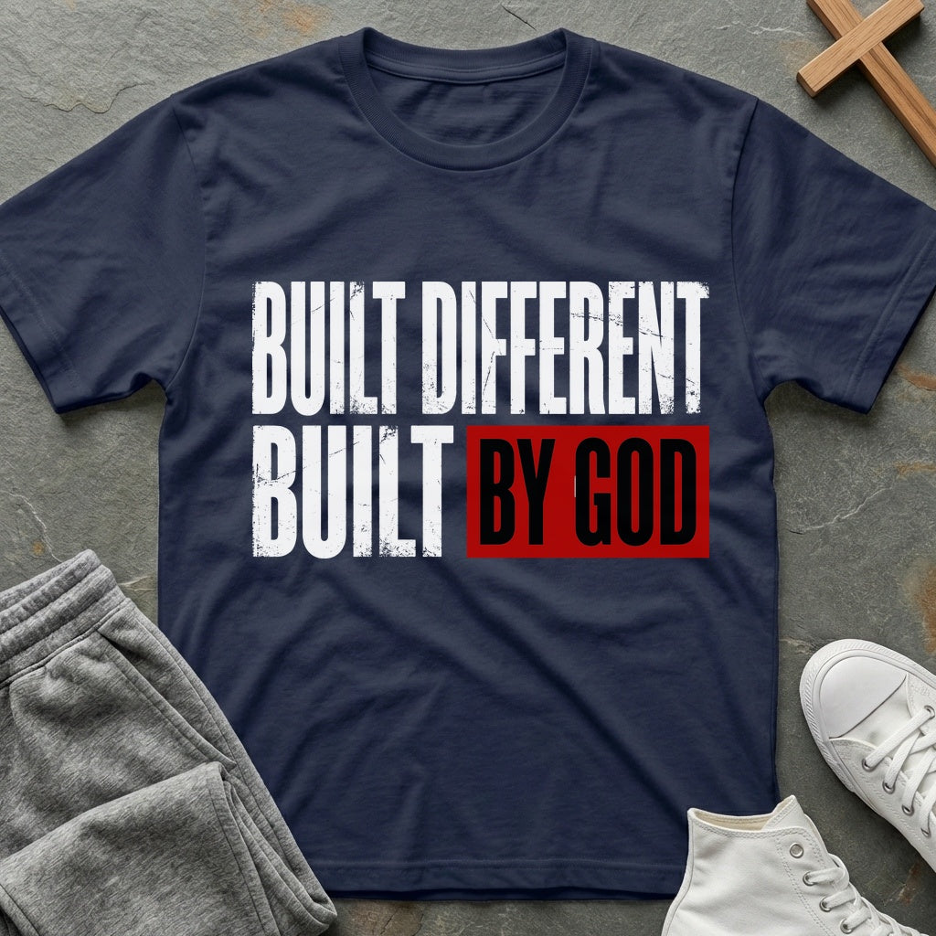 Built Different T-Shirt - Navy