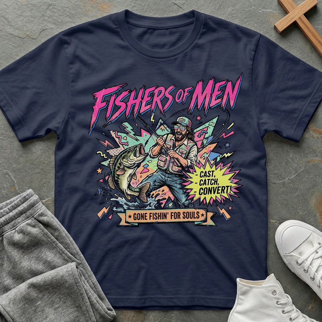 Fishers of Men T-Shirt - Navy