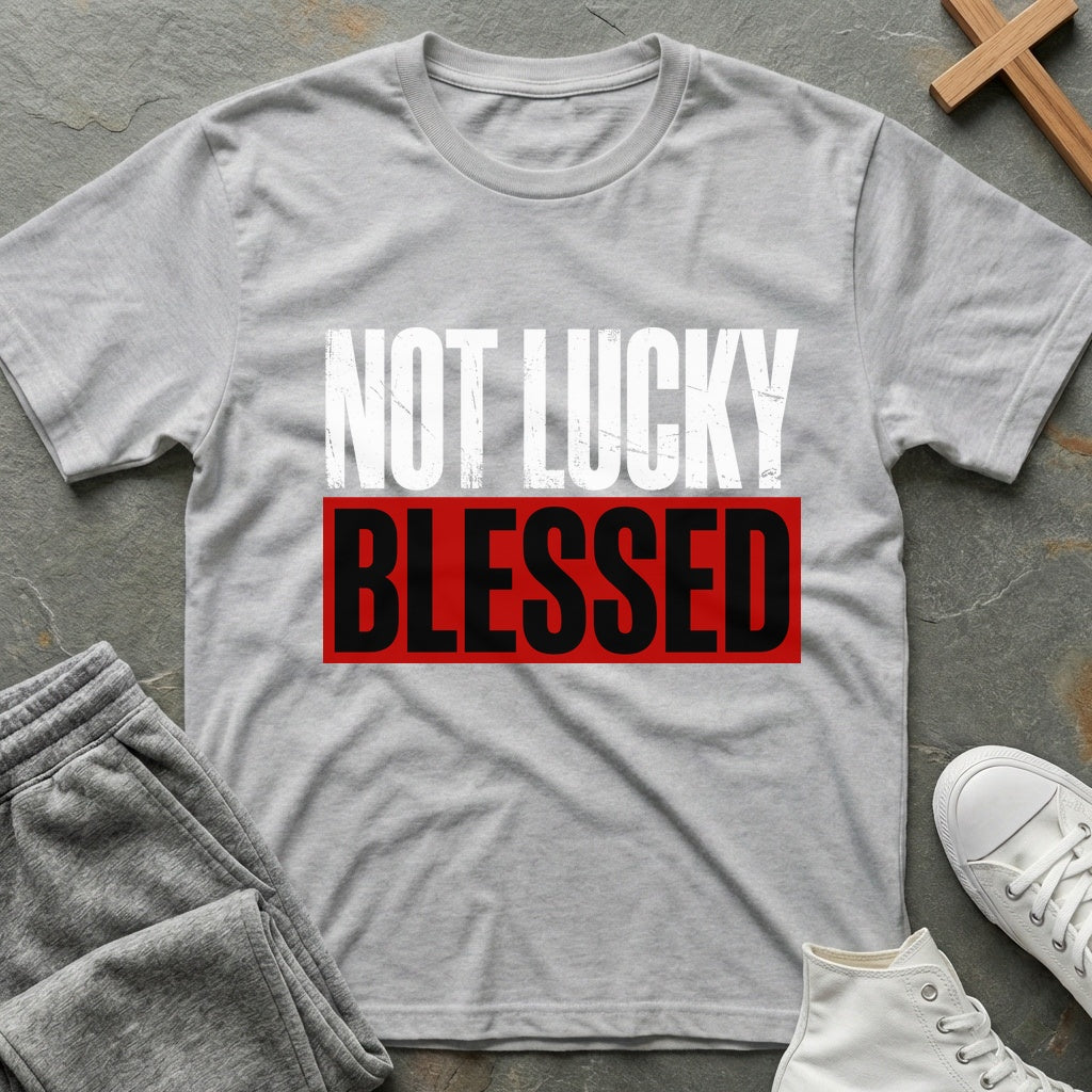Not Lucky T-Shirt - Sport Grey