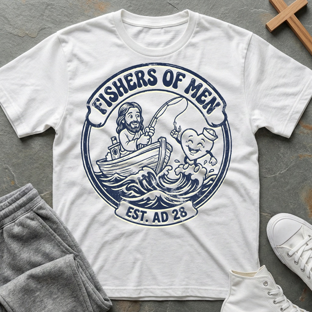 Fishers of Men T-Shirt - White