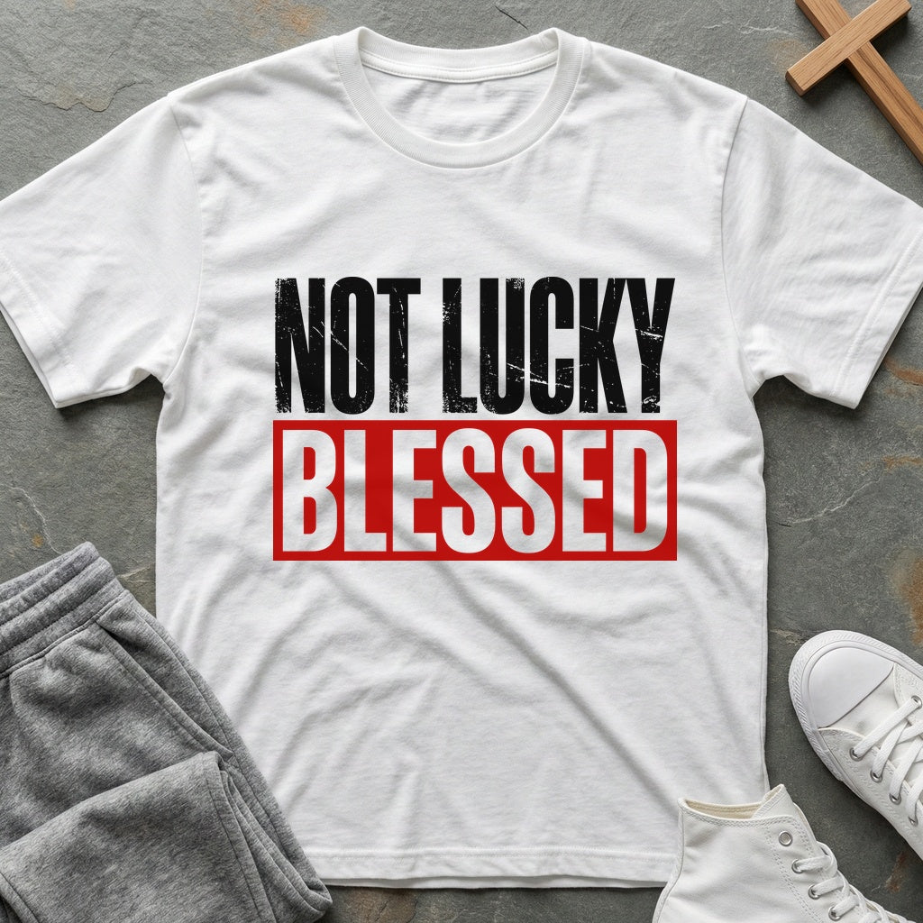 Not Lucky T-Shirt - White