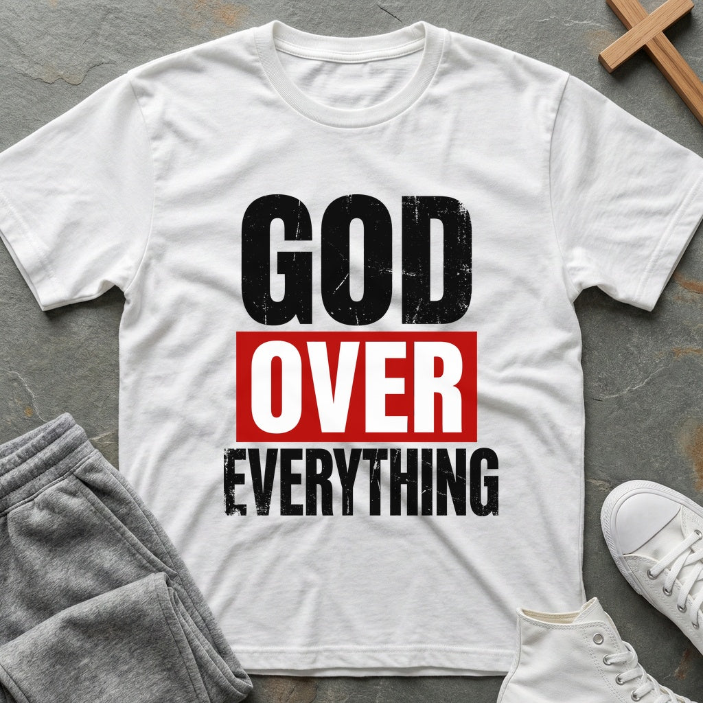 God Over Everything T-Shirt - White